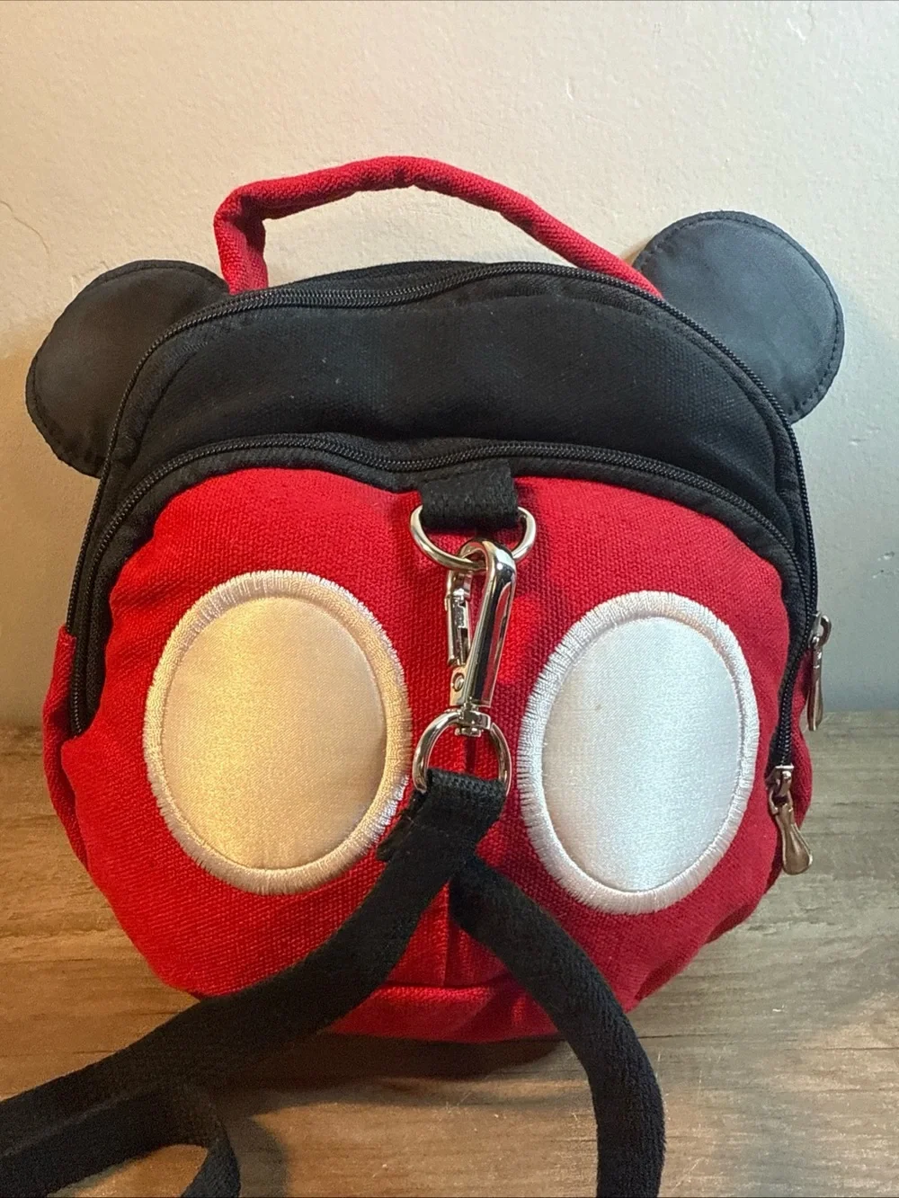 Mickey Mouse Toddler Safety Harness Backpack with Detachable Strap